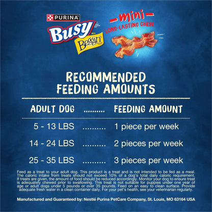 Purina  with Beggin' Twist'D Small Dog Treats with Bacon Chews, 20.2 Oz Pouch (12 Count)