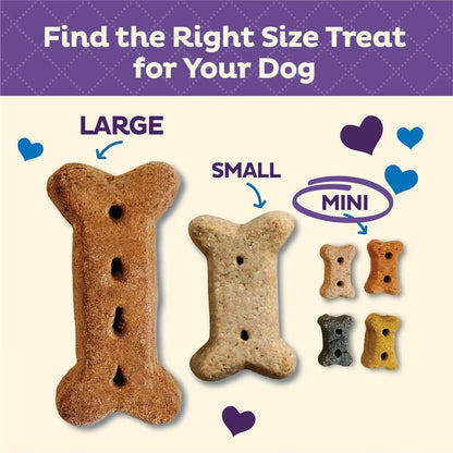 Wellness  Classic P-Nuttier Biscuits Baked Dog Treats, Small, 16 Ounce Bag