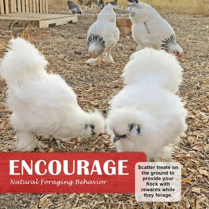 Dried Mealworms Backyard Chicken Feed & Treat, 10 Oz.