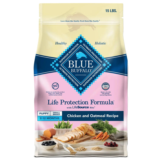Life Protection Formula Small Breed Dry Puppy Food, Chicken & Oatmeal, 15 Lbs.