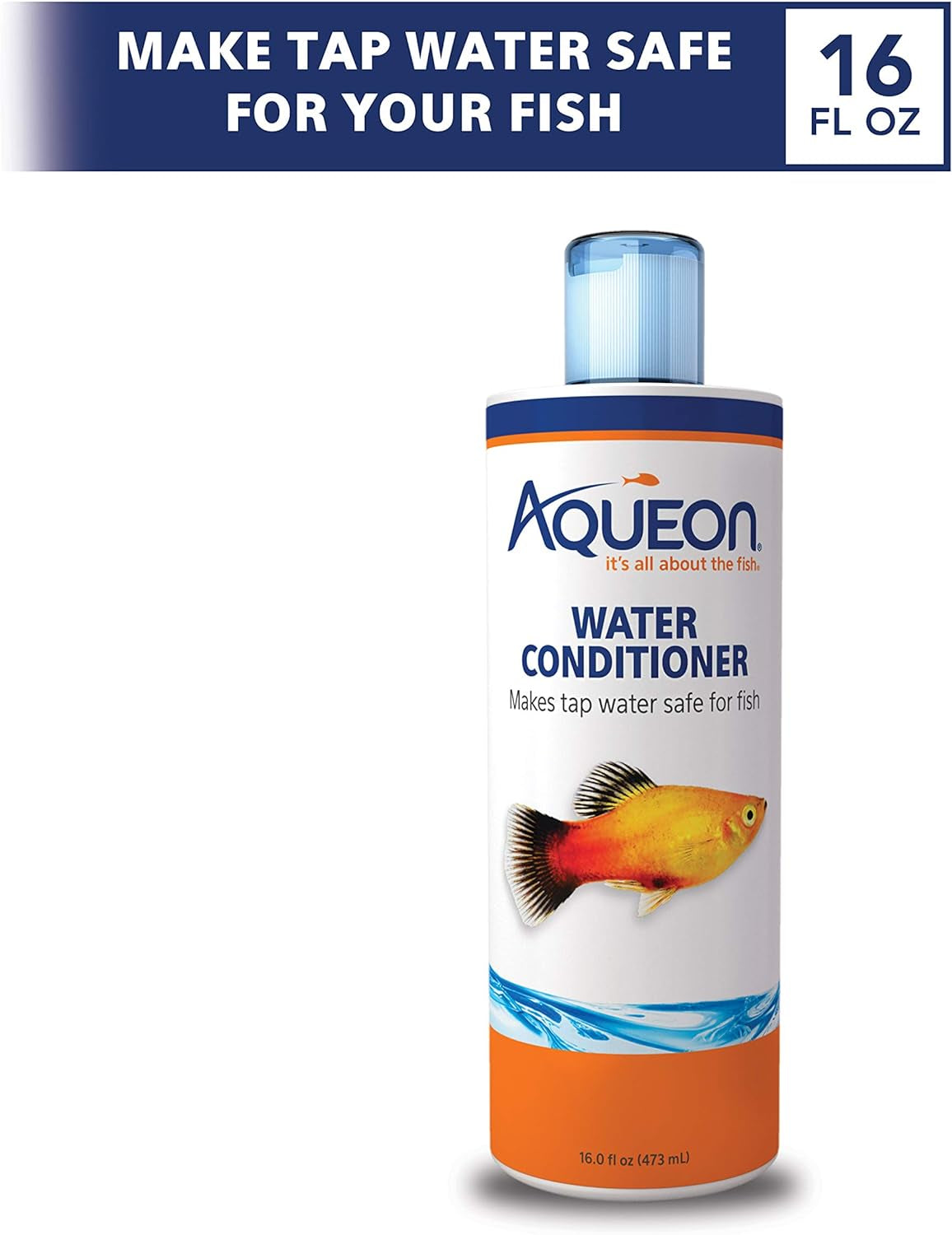 16-Ounce Aquarium Water Conditioner for Fish Tanks