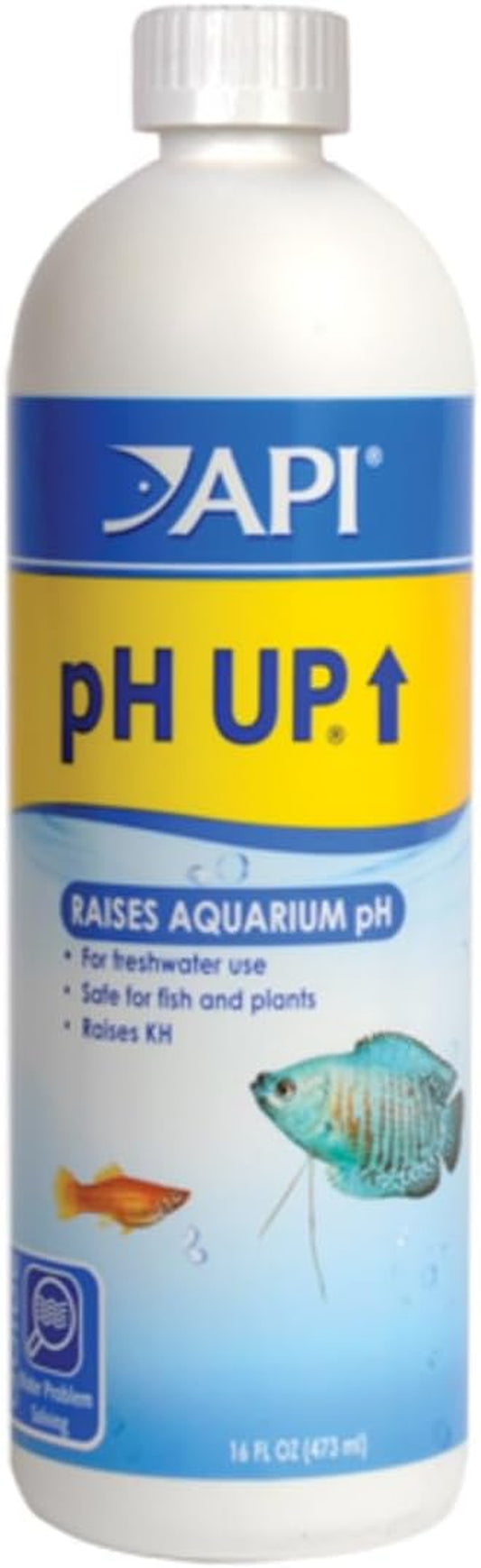 pH Up Freshwater Aquarium pH Raising Solution - 16 oz Bottle