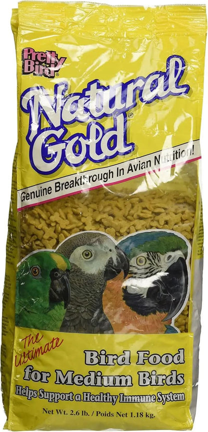 Natural Gold Medium Bird Food - 2.6 lb Package