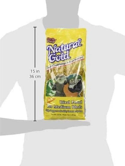 Natural Gold Medium Bird Food - 2.6 lb Package