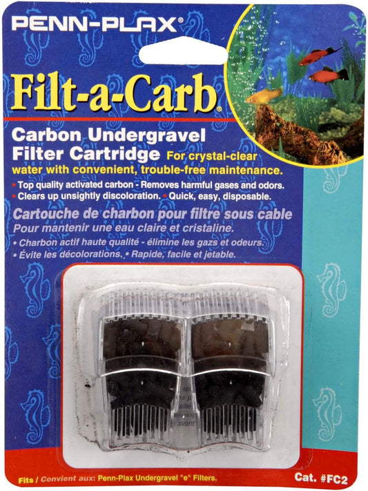 Replacement Media (2-Pack) for Multi-Pore and Undergravel “E” Filters - Chemical Filtration (FC2) Solution