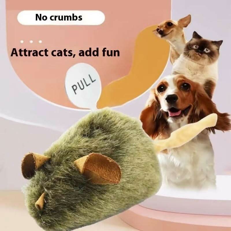 Cat and Dog Toys - Cat Toy Mouse Simulation Sound to Amuse Cats and Relieve Boredom Pet Supplies Cats to Consume Physical Strength and Bite and Chew Mice_1