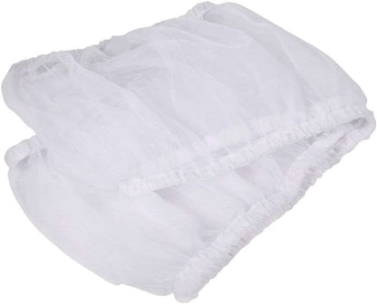 Large Breathable Washable Mesh Bird Cage Cover with Seed Catcher Guard - Available in 4 Colors