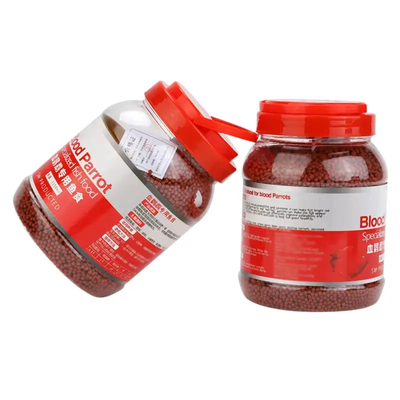 Blood Red Parrot Fish Food 500G Color-Enhancing Red Parrot Cichlid Fish Feed Food