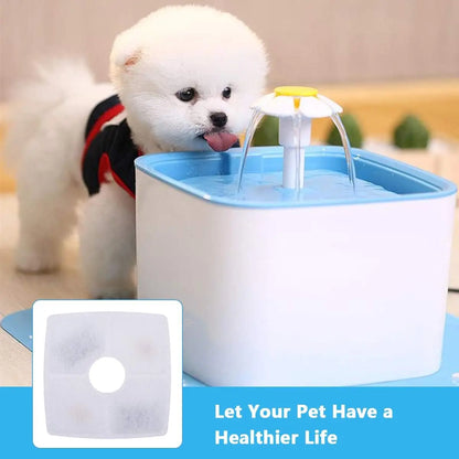 Cat Water Fountain Replacement Filters - 8 Pack for 84Oz/2.5L Cat Water Fountains