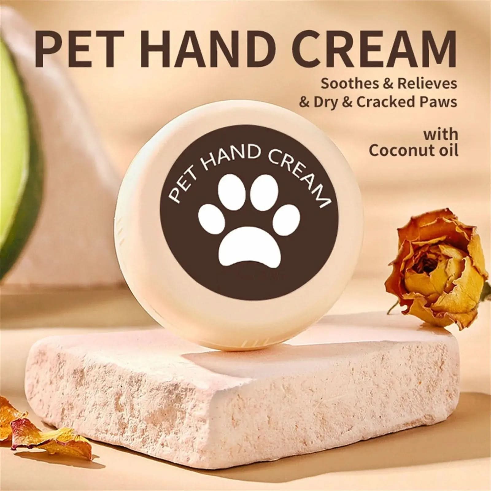 Pet Paw Care Cream - Nourishing Balm for Dog and Cat Paw Protection and Foot Care