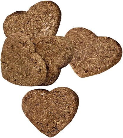 Animal Health Organic Barley Biscuit Treats for Guinea Pigs and Rabbits - Carrot and Apple Flavor, 2.65 Oz Bag