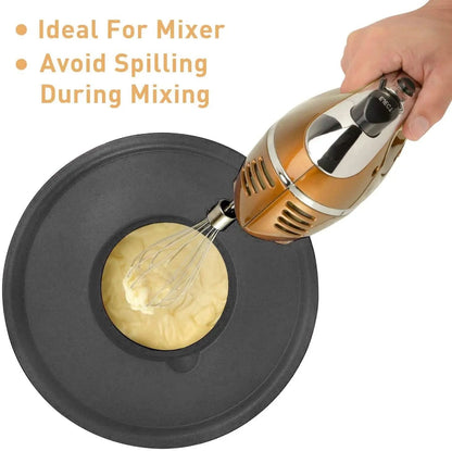 5-Piece Stainless Steel Mixing Bowl Set with Airtight Lids, Grater Attachments, and Non-Slip Bottoms - Ideal for Mixing and Serving, Sizes 5QT, 3QT, 2QT, 1.5QT, and 0.63QT