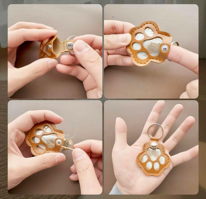 Pet Commemorative Keychain Storage for Dogs, Cats, Fur, Dog Claws, Pendants, Pet Hair Storage