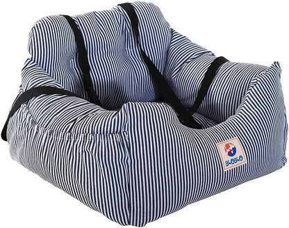 Pet Booster Seat for Dogs - Travel Safety Car Bed with Storage Pocket