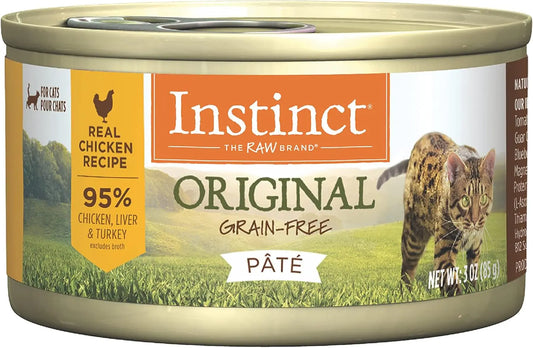 Original Grain-Free Pâté Wet Cat Food - Real Chicken, 3 oz. Cans (Pack of 24)
