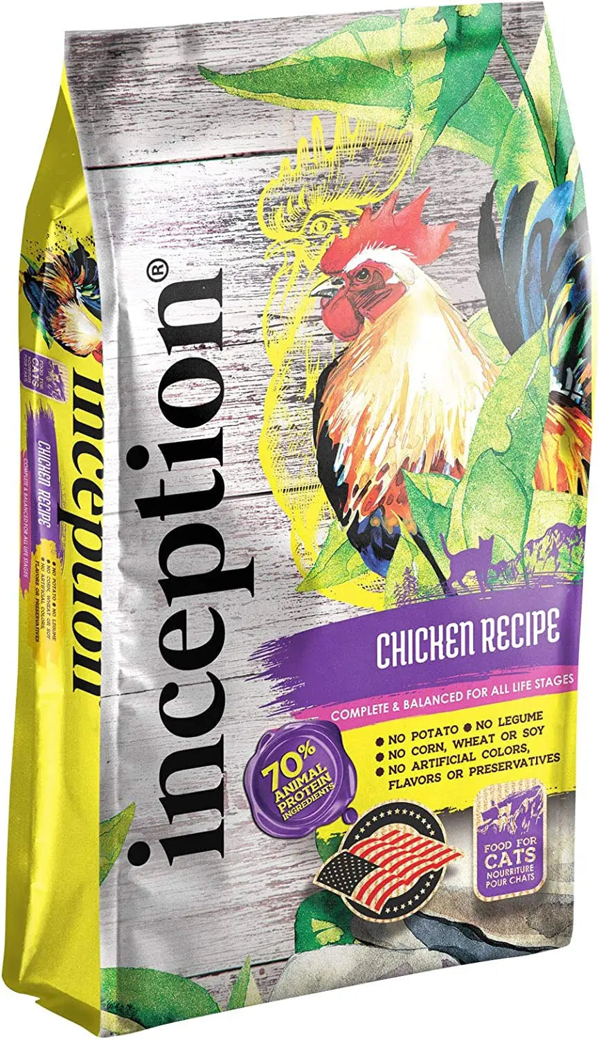 ® Chicken Recipe Dry Cat Food – Complete and Balanced, Meat-First, Legume-Free – 4 lb Bag