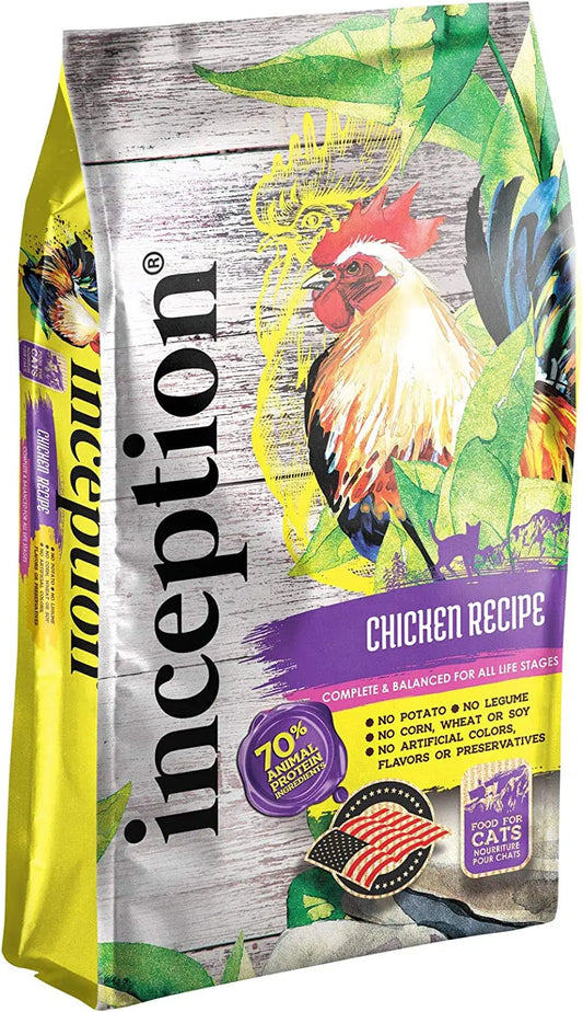 ® Chicken Recipe Dry Cat Food – Complete and Balanced, Meat-First, Legume-Free – 4 lb Bag