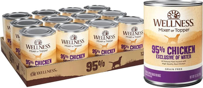 95% Chicken Grain-Free Natural Wet Dog Food, 13.2 Ounce Can (Pack of 12)