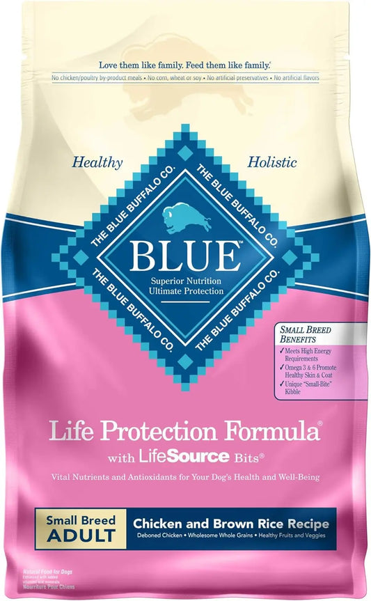 Life Protection Formula Natural Adult Small Breed Dry Dog Food with Chicken and Brown Rice, 6 lb