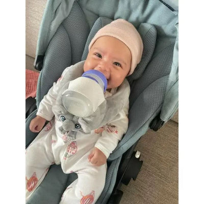 Elephant Fuzzy Feeder Baby Bottle Holder