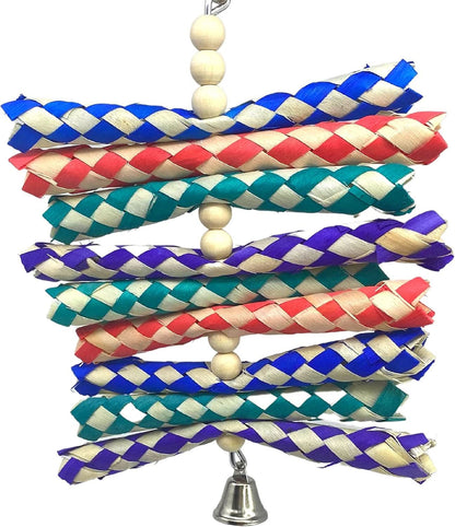 945 Pack of 2 Shredburst Cage Toys for Small to Medium Parrots, Cockatiels, Conures, Parakeets, and Similar Breeds