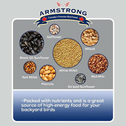 Armstrong Wild Bird Food Premium Blend, 14.3Lbs