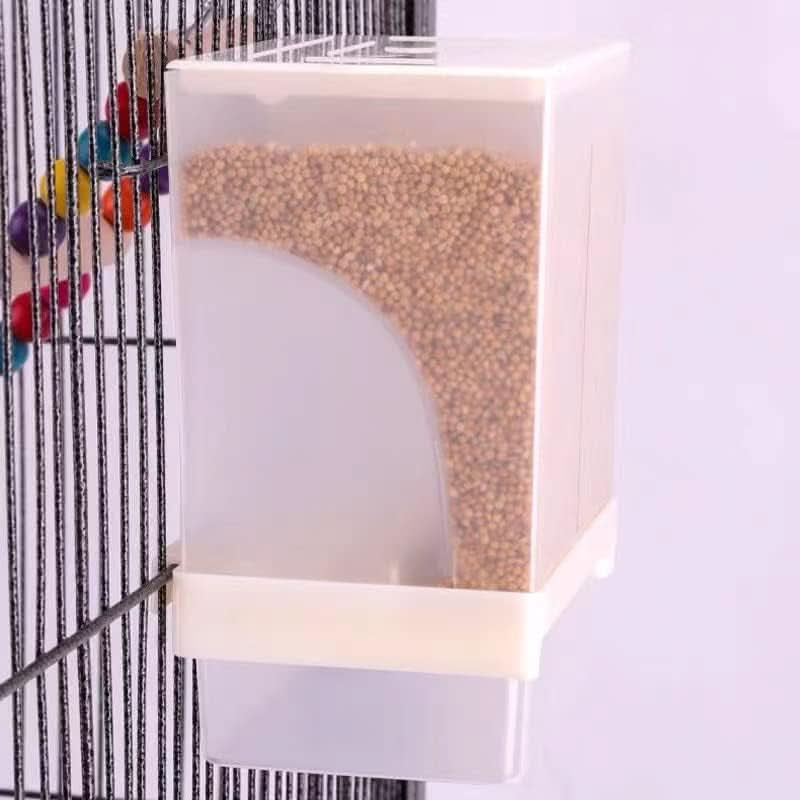 Automatic Bird Feeder - Mess-Free Feeding Solution for Small and Medium Parrots and Birds (1 Piece)