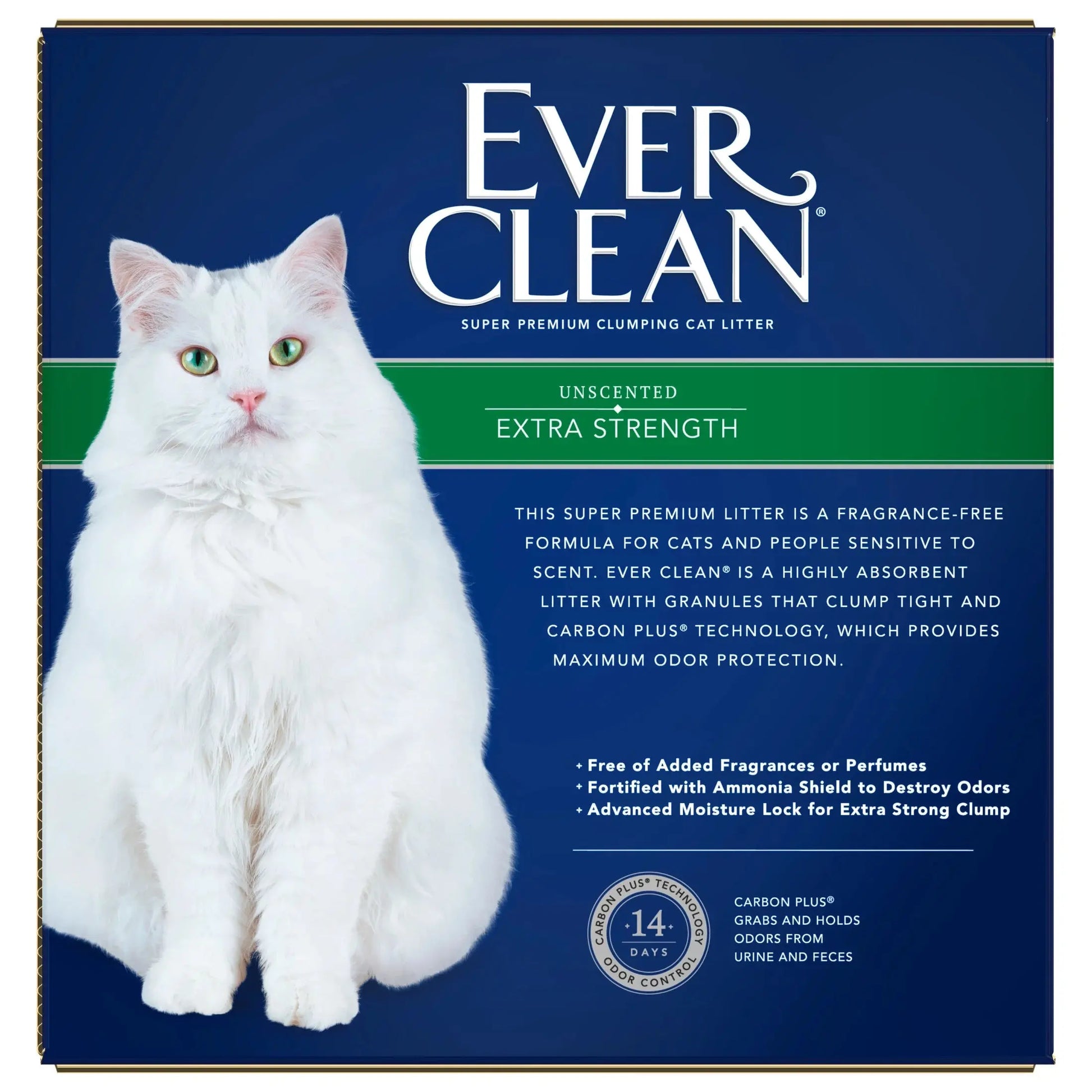 Extra Strength Clumping Cat Litter, Unscented, 25 Pounds
