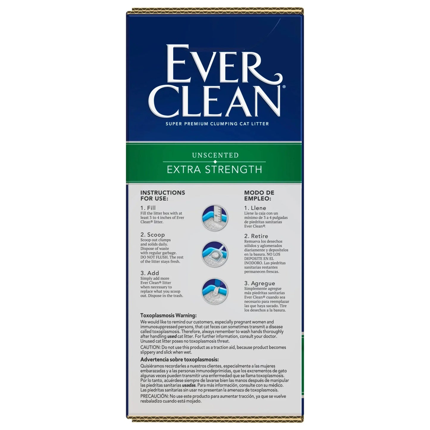 Extra Strength Clumping Cat Litter, Unscented, 25 Pounds