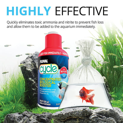Fluval Cycle Biological Enhancer for Aquariums, 16.9 oz, Model A8351