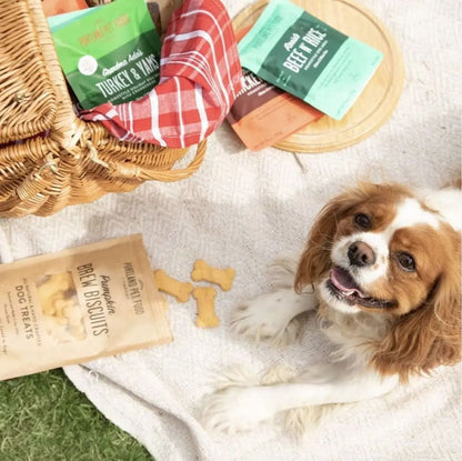 Hopkin's Pork and Potato All-Natural Dog Food, Fully Cooked Microwavable Meal Pouches, Grain and Gluten-Free, Made in the USA, 4 Pack (4 x 9 oz)