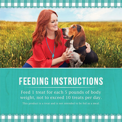 Pioneer Woman Grain-Free Dog Treats, Beef & Brisket BBQ Style Cuts, 30 oz. Pouch