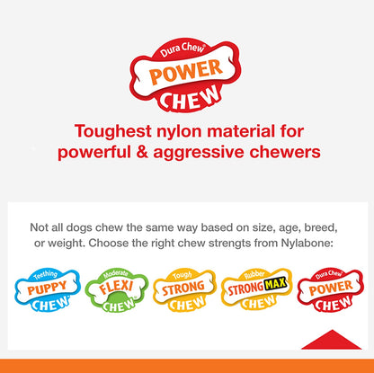Power Chew Medium Dog Toy Bundle for Dogs Up to 30 Pounds