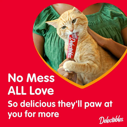 Squeeze up Lickable Cat Treats, Chicken & Tuna Variety Pack, 10 Count