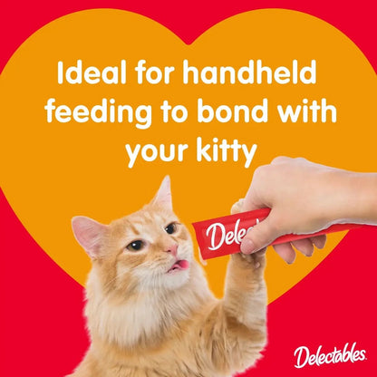 Squeeze up Lickable Cat Treats, Chicken & Tuna Variety Pack, 10 Count