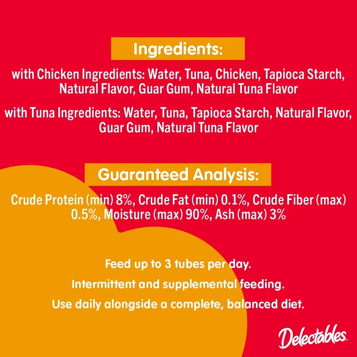 Squeeze up Lickable Cat Treats, Chicken & Tuna Variety Pack, 10 Count
