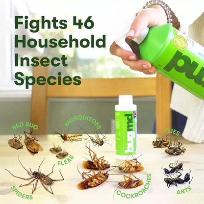 Bugmd Pest Control Essential Oil Concentrate for Home Bed Bug Spray 3.7Oz 1-2PCK