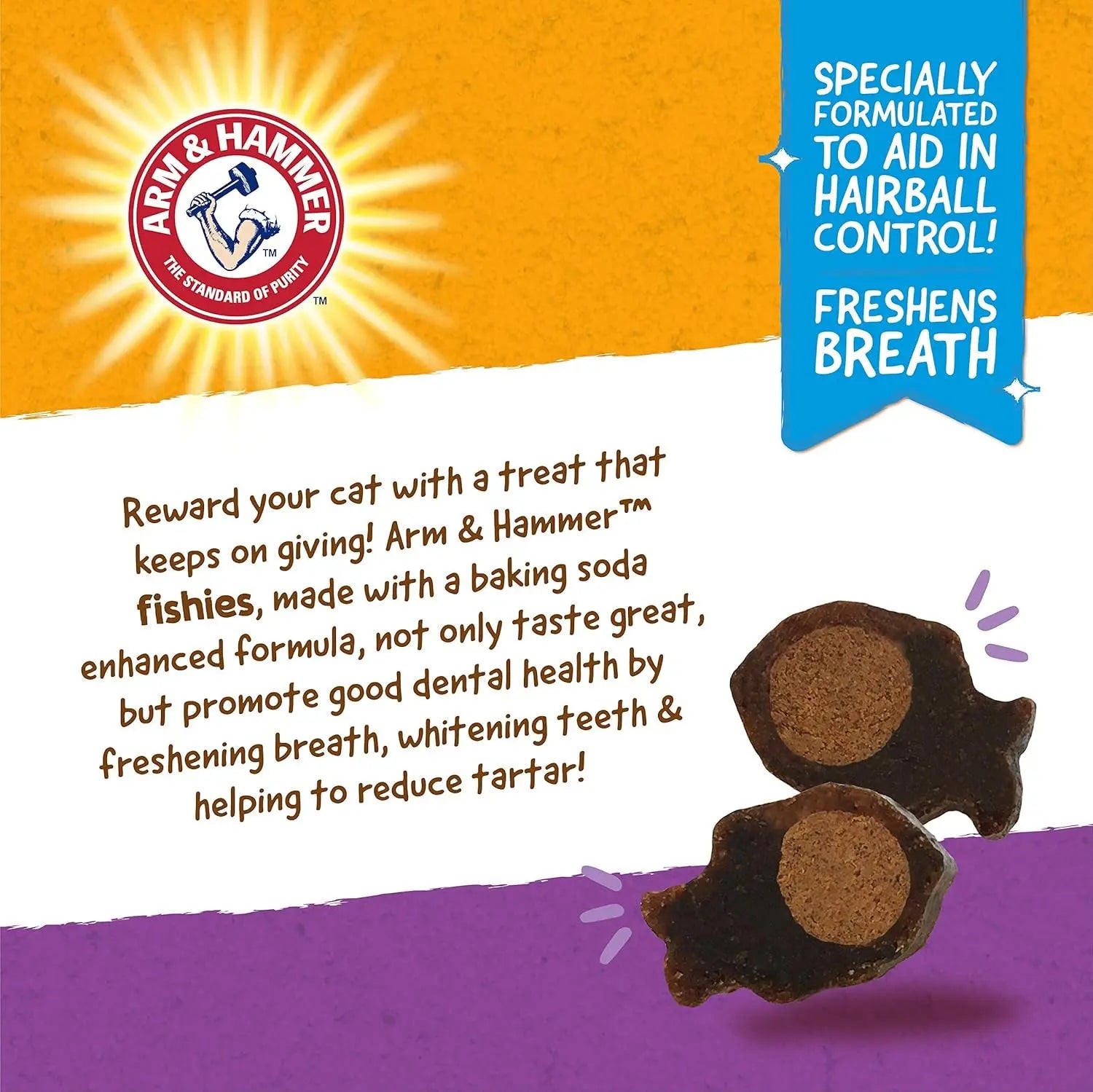 Cat Dental Treats - Tartar Control and Fresh Breath Care for Optimal Feline Dental Health