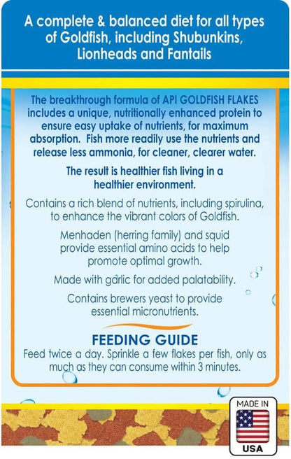 Goldfish Flakes Fish Food - 5.7 oz Container
