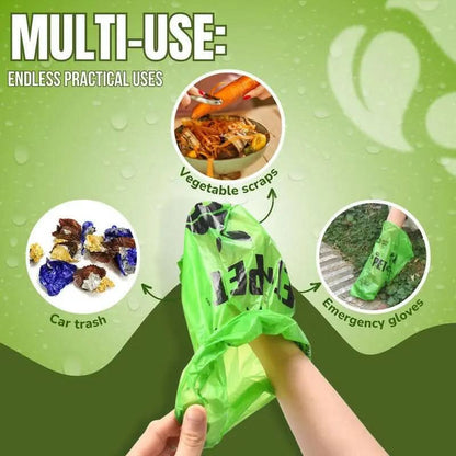 PET N PET Dog Poop Bag USDA Certified 41% Biobased Poop Bags 270&1080 Counts 60 Rolls 9X13 Inches Dog Poop Bag