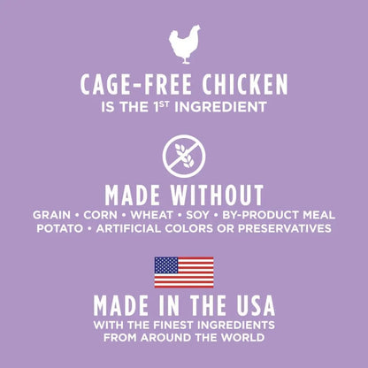 Original High Protein Grain-Free Dry Cat Food for Kittens with Real Chicken, 4.5 lb Bag