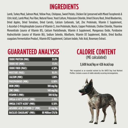 Freestyle Premium Grain-Free Dry Dog Food for Adults, Small Kibble with BC30 Probiotic for Digestive Health and High Animal-Based Protein, Free from Chicken and Egg Ingredients