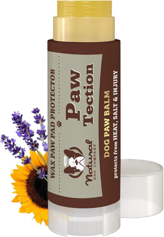 Pawtection Balm - Moisturizing Paw Protector for Dogs, Soothes Dry and Cracked Pads, Shields Against Extreme Weather, Ideal for Allergies and Itching (0.15 Oz Stick)