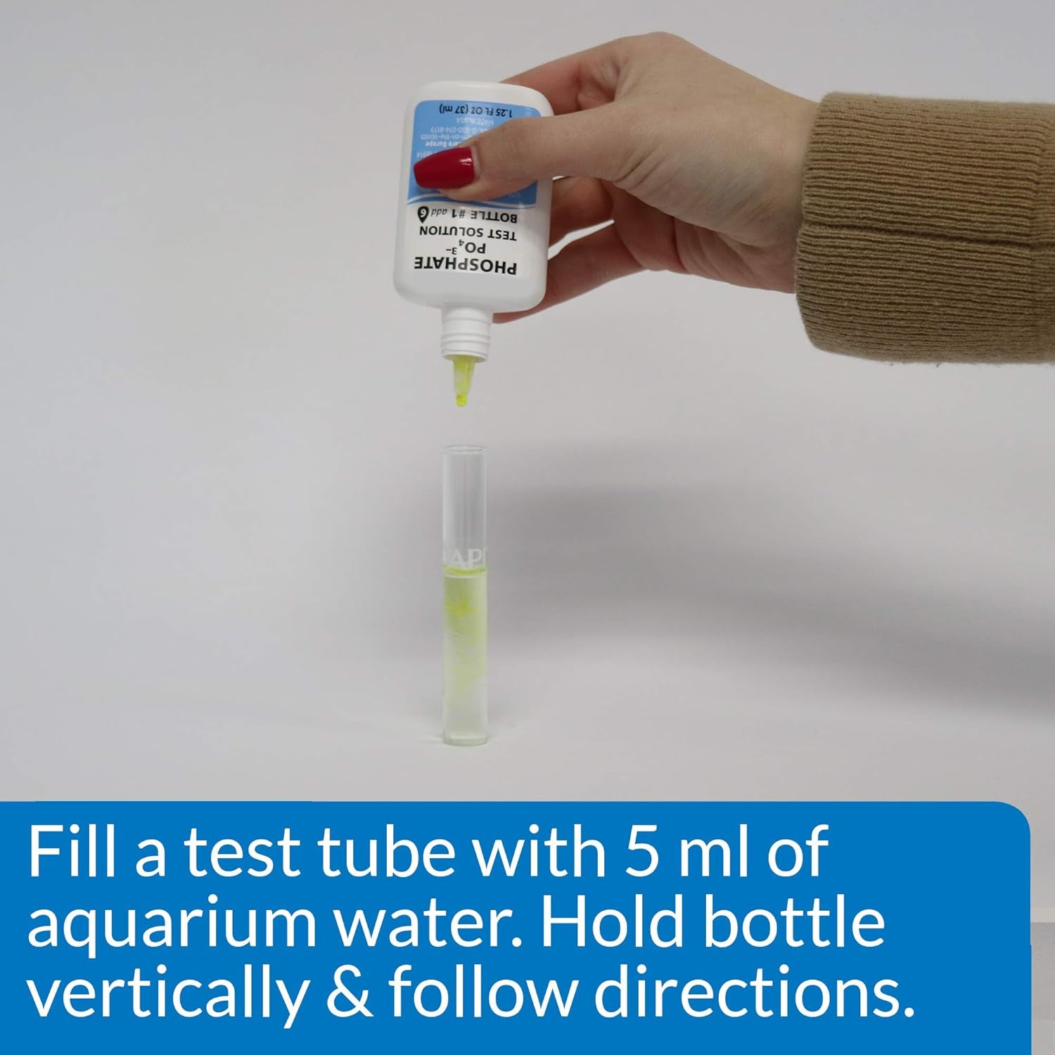Phosphate Test Kit for Freshwater and Saltwater Aquariums, 64 Ounces