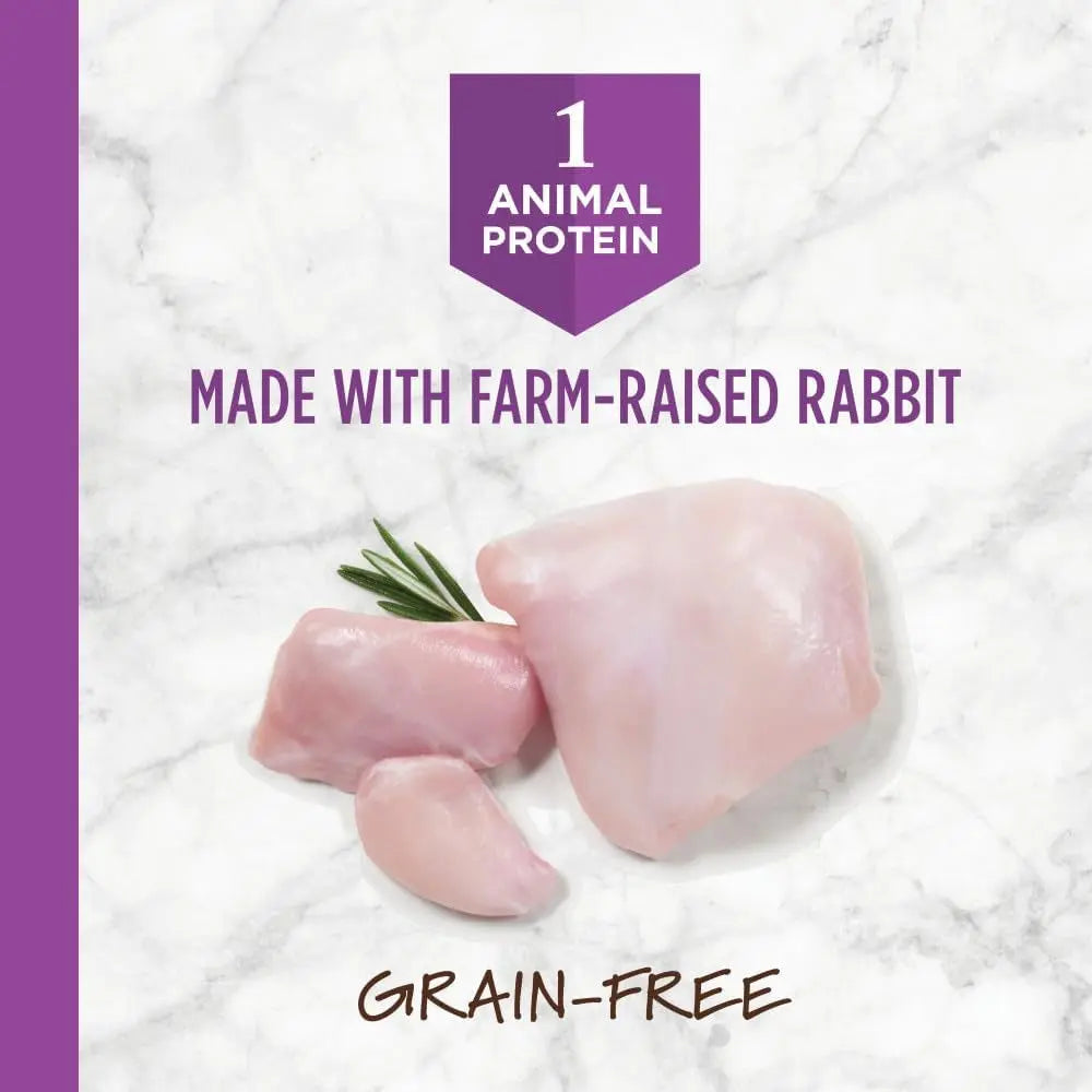 Limited Ingredient Diet Natural Dry Cat Food, Grain-Free Recipe with Real Rabbit, 10 lb Bag