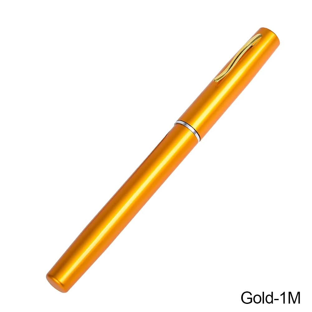 1M/1.2M/1.4M/1.6Mportable Pocket Telescopic Mini Pen Fishing Rod Pole Ice Fishing Rod Foldable Small Fishing Rod for Fishinggear