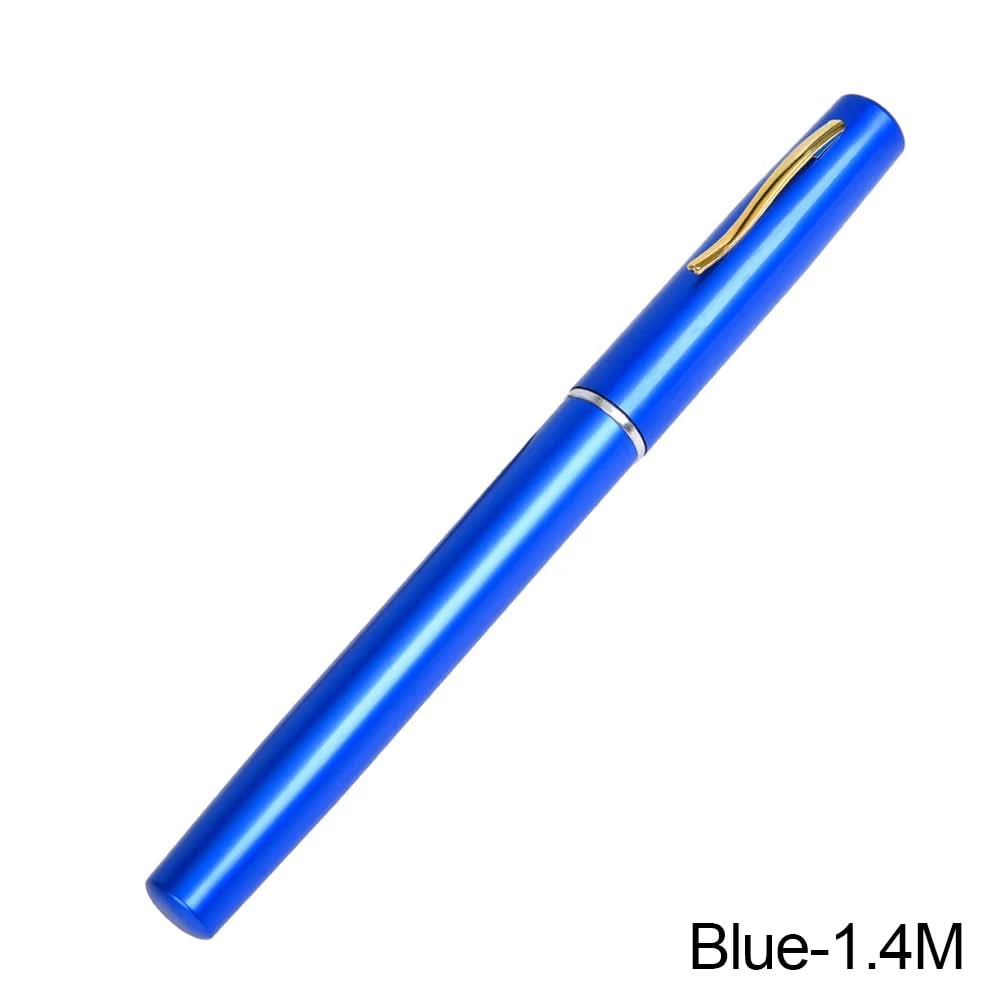 1M/1.2M/1.4M/1.6Mportable Pocket Telescopic Mini Pen Fishing Rod Pole Ice Fishing Rod Foldable Small Fishing Rod for Fishinggear