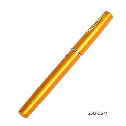 1M/1.2M/1.4M/1.6Mportable Pocket Telescopic Mini Pen Fishing Rod Pole Ice Fishing Rod Foldable Small Fishing Rod for Fishinggear