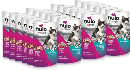 Freestyle Premium Grain-Free Wet Cat Food Pouch for Cats and Kittens, Enriched with Amino Acids for Heart Health and High Animal-Based Protein