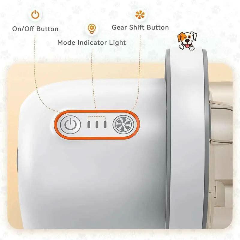 【Limitedtimeflashsale】Afloia Dog Grooming Kit, Pet Grooming Vacuum & Dog Clippers & Dog Brush for Shedding with Vacuum Grooming Tools, Low Noise Dog Vacuum Hair Remover Pet Grooming Supplies